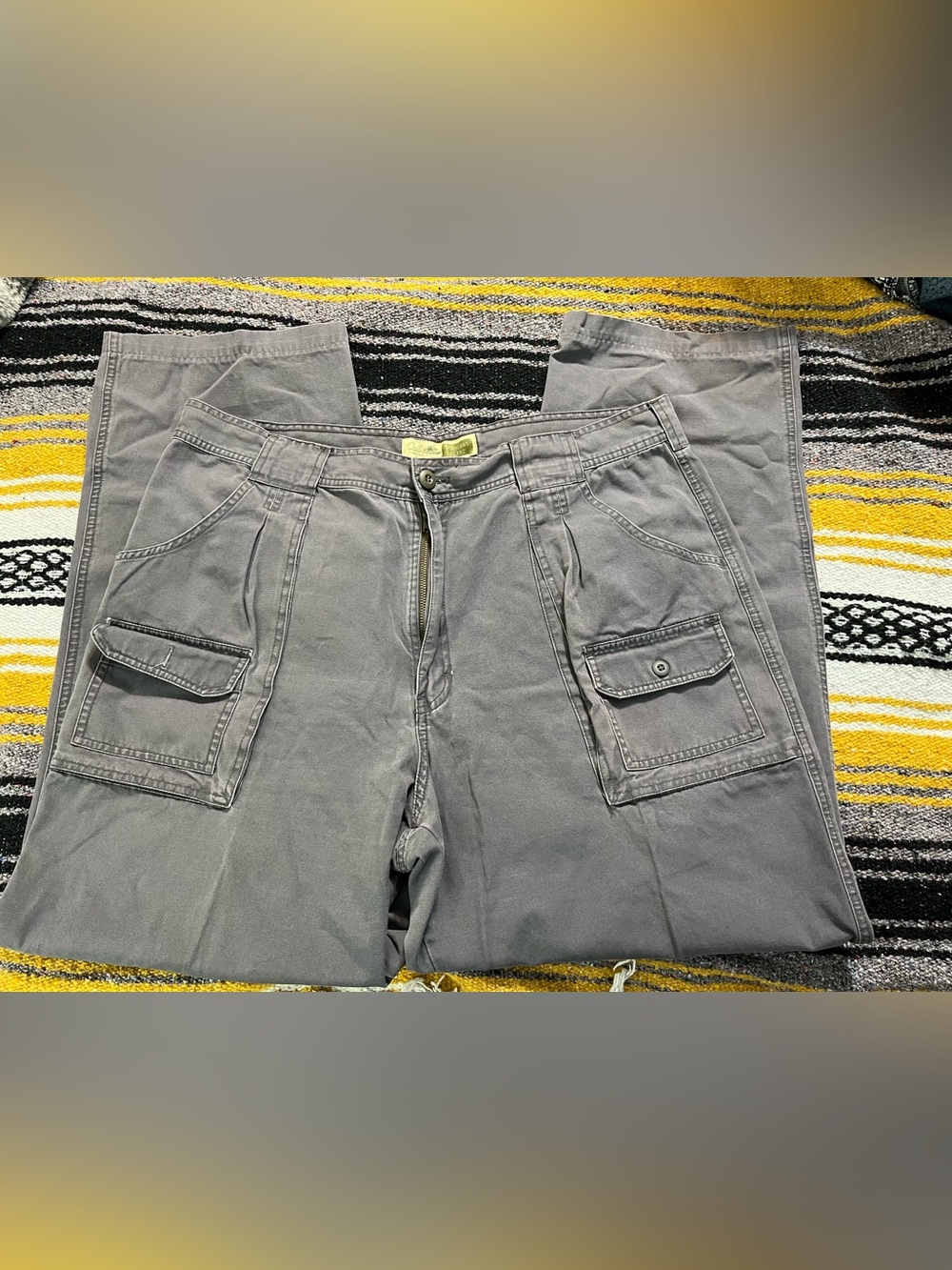 Cabela's Legendary 7-Pocket Hiker Pants Gray Waist 40